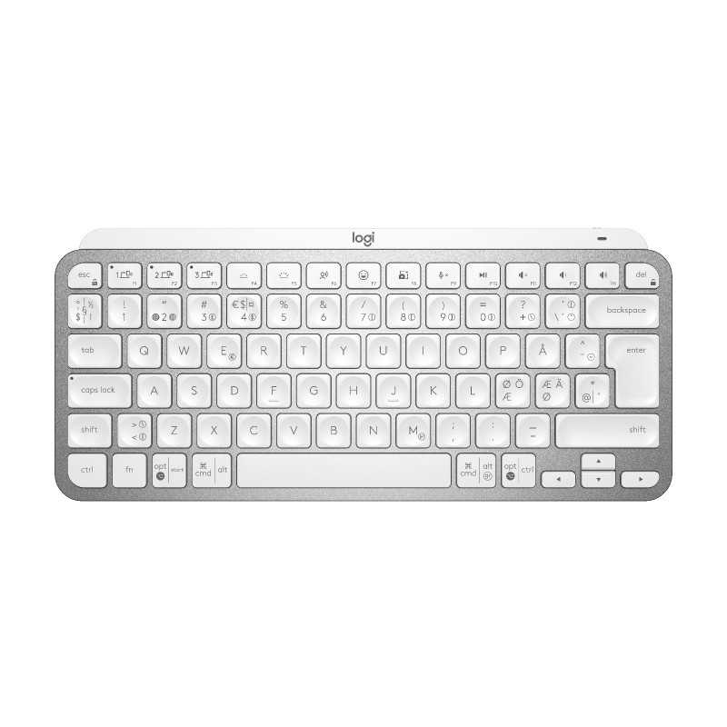 MX Keys Mini - Office - Tastatur - hinterleuchtet - Bluetooth - QWERTY - Nordisch (Danisch/Finnisch/Norwegisch/Schwedisch)